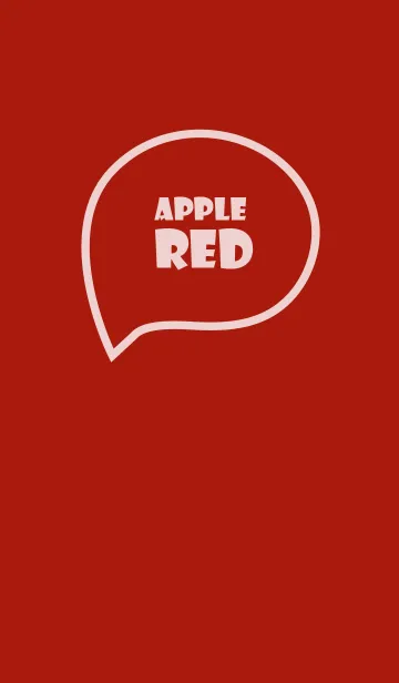 [LINE着せ替え] Love Apple Red Vr.5 (jp)の画像1