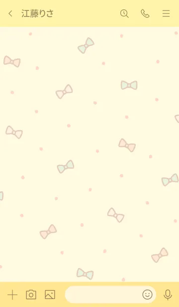 [LINE着せ替え] :◆ちびリボン◆:の画像3