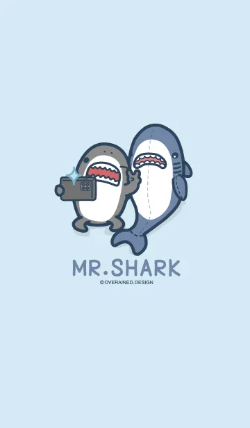 [LINE着せ替え] Mr. Shark and Shark +の画像1