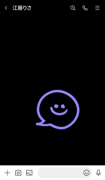 [LINE着せ替え] スマイル トーク 062の画像3