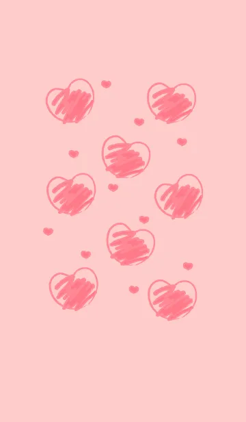 [LINE着せ替え] Sweet mini heart new version 21の画像1