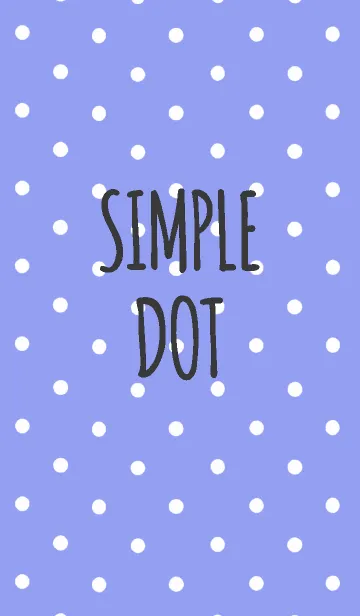 [LINE着せ替え] シンプル ドット 009の画像1