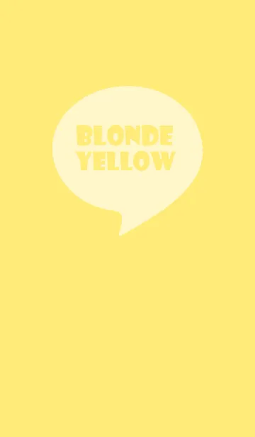 [LINE着せ替え] Blonde Yellow Vr.4 (jp)の画像1