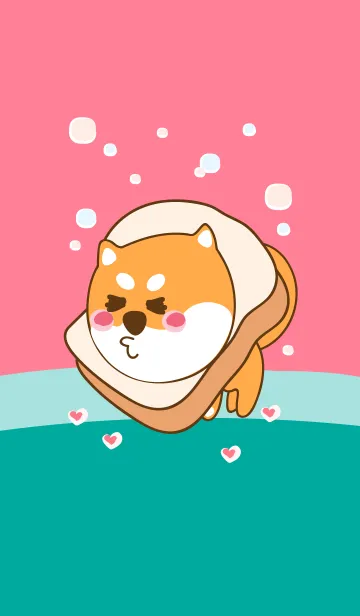 [LINE着せ替え] Cute Cute Shiba theme 3の画像1