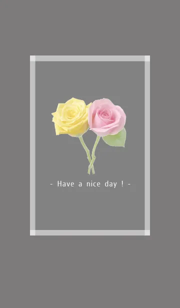 Pink ＆ Yellow Rose Theme -28-の着せ替えメイン画像