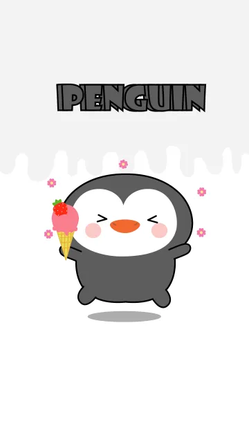 [LINE着せ替え] Kawaii Penguin Theme (jp)の画像1