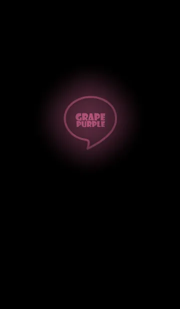 [LINE着せ替え] Grape Purple Neon Theme Vr.4 (jp)の画像1