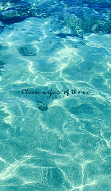 -clean surface of the sea- 18の着せ替えメイン画像