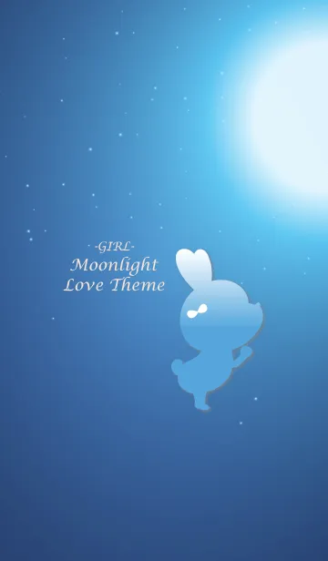 [LINE着せ替え] Moonlight Love Theme 9 - Girl -の画像1