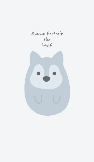 [LINE着せ替え] Animal Portrait - The Wolfの画像1
