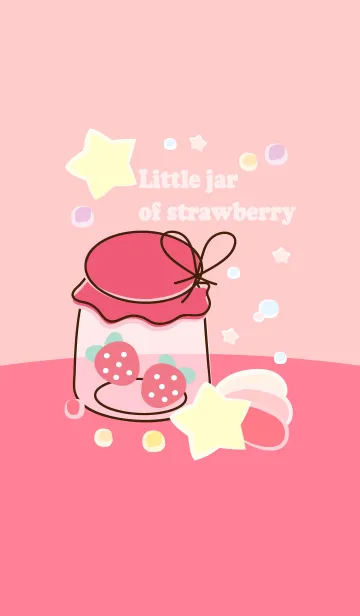 [LINE着せ替え] little jar of strawberry 12の画像1