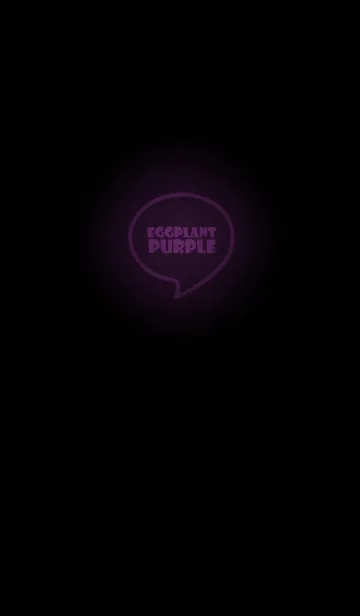 [LINE着せ替え] Eggplant Purple Neon Theme Vr.4 (jp)の画像1