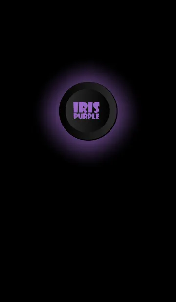 [LINE着せ替え] Iris Purple Button In Black V.2 (jp)の画像1