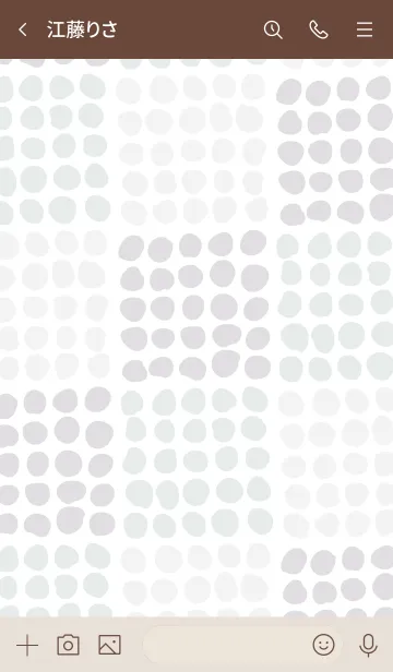 [LINE着せ替え] まめまめいろいろブルー系10の画像3