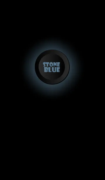 [LINE着せ替え] Stone Blue Button In Black V.2 (jp)の画像1