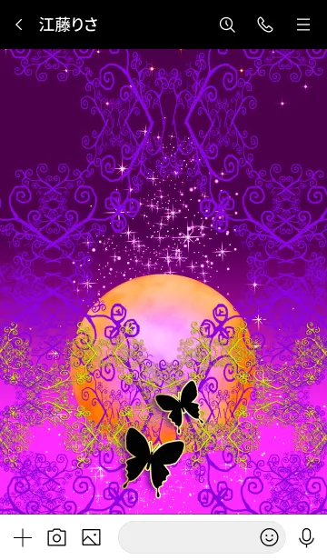 [LINE着せ替え] 蝶*ツィンズ★ハロウィン2020 #66の画像3