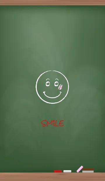 [LINE着せ替え] Black Board Smile No4.の画像1