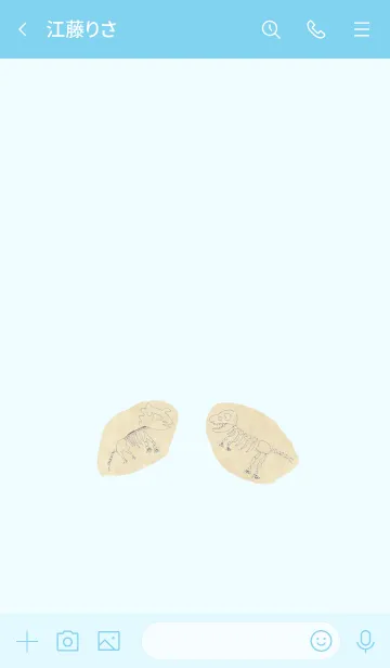 [LINE着せ替え] 化石 恐竜の画像3