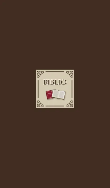 [LINE着せ替え] BIBLIO【Antique】の画像1