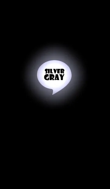 [LINE着せ替え] Silver Gray In Black Vr.4 (jp)の画像1