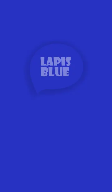 [LINE着せ替え] Love Lapis Blue Button (jp)の画像1