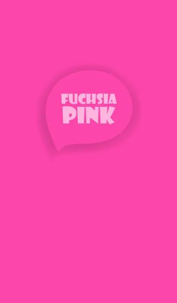 [LINE着せ替え] Love Fuchsia Pink Button (jp)の画像1