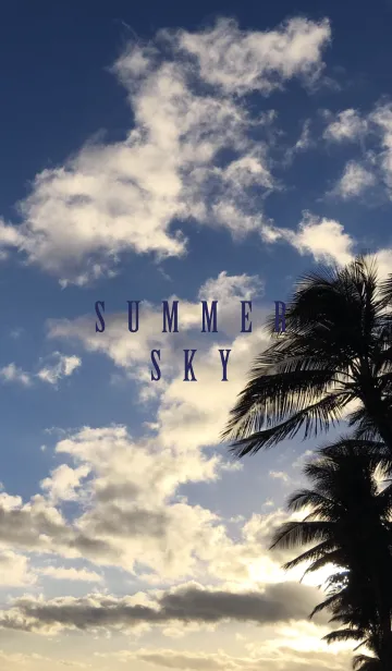[LINE着せ替え] SUMMER SKY 16 -MEKYM-の画像1