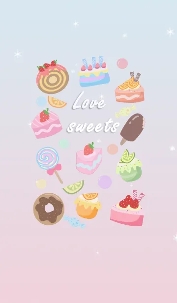 [LINE着せ替え] I am Love Sweetsの画像1