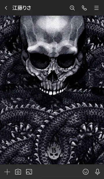 [LINE着せ替え] スピードメタル・ボーンファイヤー DS 15の画像3