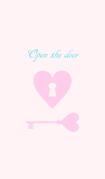 [LINE着せ替え] Open the door 4.の画像1