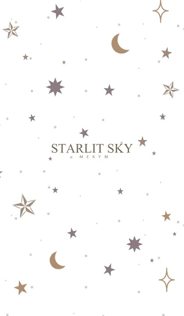 [LINE着せ替え] -STARLIT SKY- SIMPLE 12の画像1