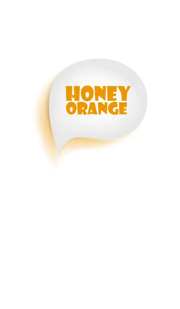 [LINE着せ替え] honey Orange & White Vr.1 (jp)の画像1