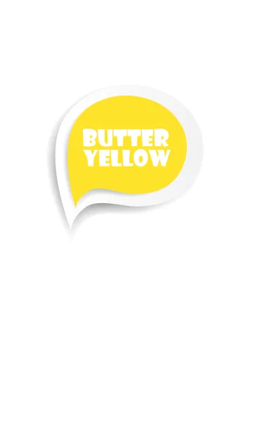 [LINE着せ替え] Butter Yellow Button In White V.2 (jp)の画像1