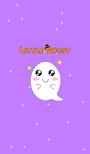 [LINE着せ替え] Little Ghost in Halloweenの画像1