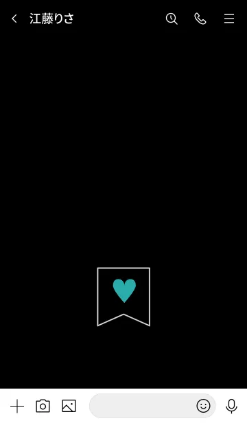 [LINE着せ替え] シンプルハート 3 13の画像3