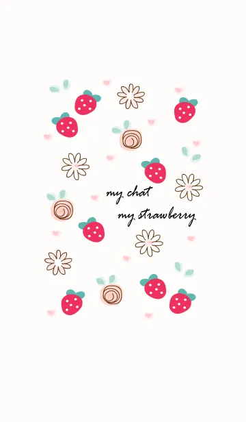 [LINE着せ替え] My chat my strawberry 14の画像1