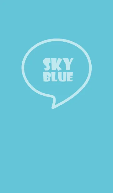 [LINE着せ替え] Love Sky Blue Vr.4 (jp)の画像1