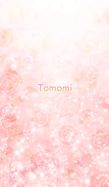 [LINE着せ替え] ともみ用薔薇の花の着せ替えの画像1