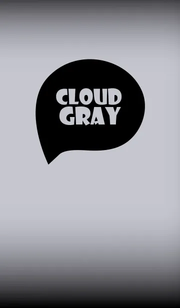 [LINE着せ替え] Cloud Grey And Black Vr.5 (jp)の画像1