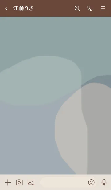 [LINE着せ替え] Fall colors / dusty blueの画像3