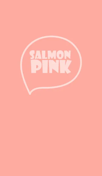 [LINE着せ替え] Love salmon pink Theme (jp)の画像1