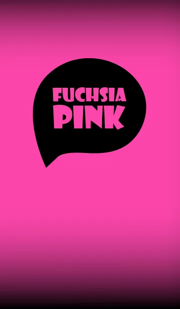 [LINE着せ替え] Fuchsia Pink And Black Vr.5 (JP)の画像1
