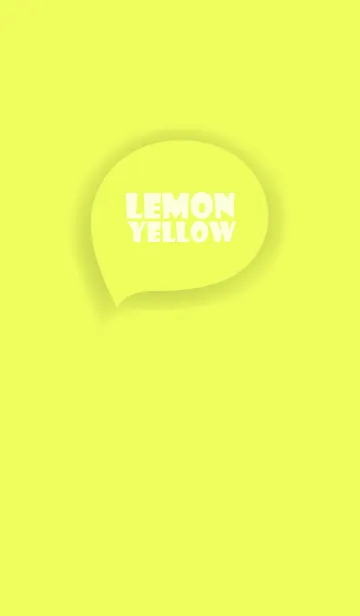 [LINE着せ替え] Love Lemon Yellow Button (jp)の画像1