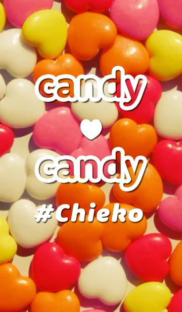 [LINE着せ替え] 【ちえこ】✖︎ キャンディ♡キャンディの画像1