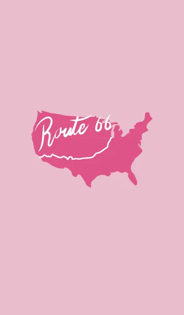 [LINE着せ替え] Route66*PINKの画像1