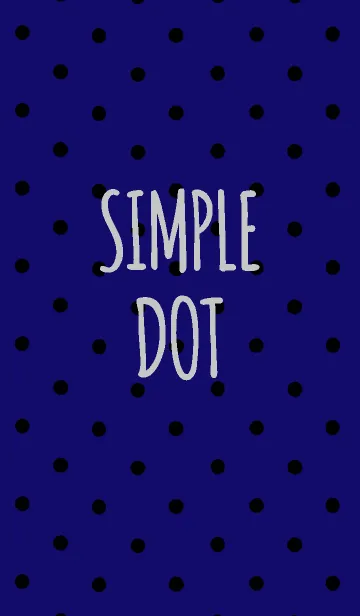 [LINE着せ替え] シンプル ドット 015の画像1