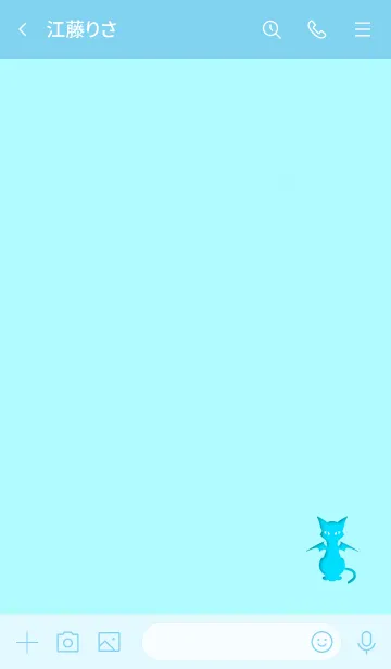 [LINE着せ替え] Halloween cat 126の画像3