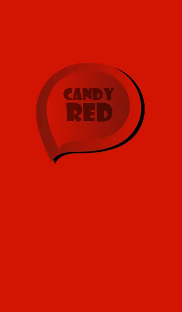 [LINE着せ替え] Candy Red Button V.2 (JP)の画像1