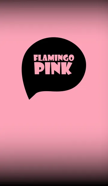 [LINE着せ替え] Flamingo Pink And Black Vr.5 (JP)の画像1