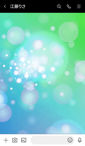 [LINE着せ替え] シャイン バブル 22の画像3